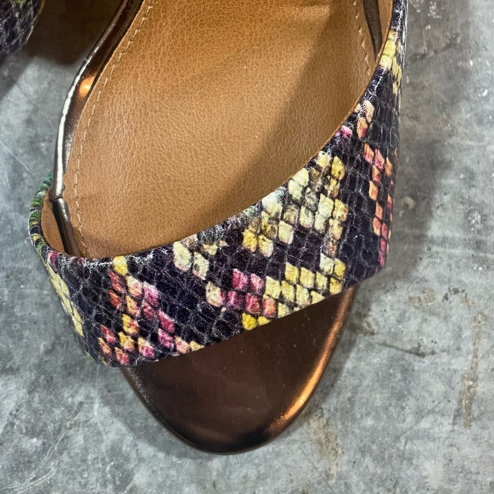 Multi Color Metallic Heels - Picture 5 of 7